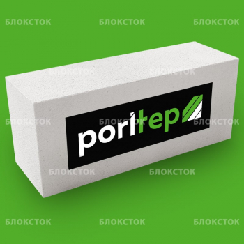 Пеноблоки стеновые Poritep Коломна 625х250х400, D500